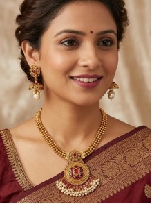 Polki Jewelry Set